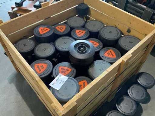 plusieurs haltères à boîte mystère Centrale électrique