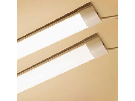 60 x LED Batten 36W – 120cm – 4000K Neutral White – podłączalny – TETRA-120