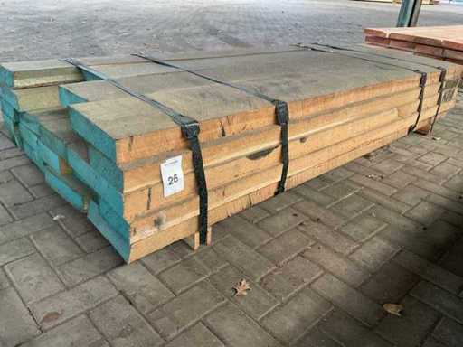 Europees Eiken balken 65 mm ca. 0,8 m³