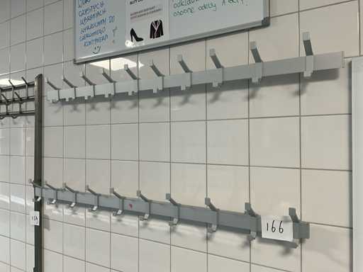 Wand montierter Garderobe