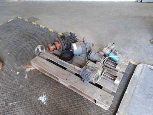 Wagner Zürich, enz. - pallet met 6 elektromotoren