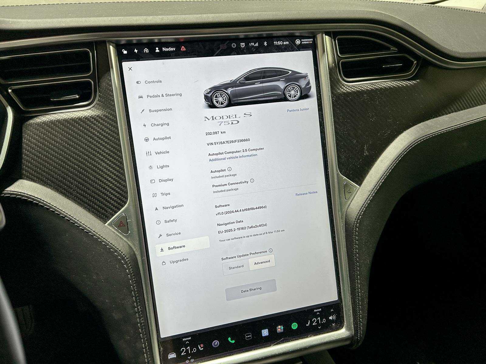 Tesla Model S 75D Base 333pk 2018 (Origineel-NL), RZ-492-N