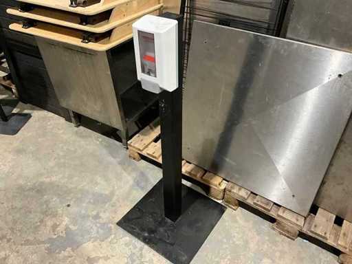 Diversey - Supporto da pavimento IntelliCare - Colonna per il disinfettante per le mani con ricarica