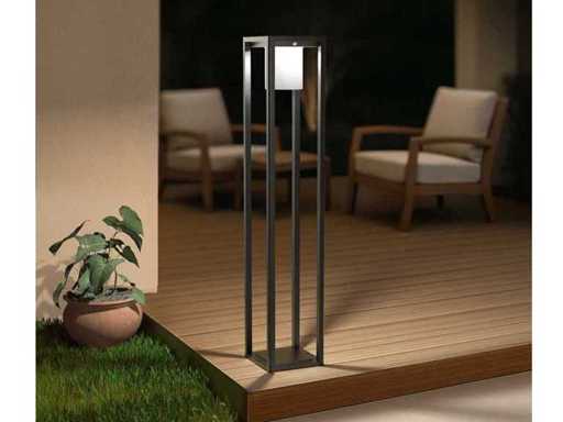 4 x Intec LED KYOTO Solar vloerlampen 