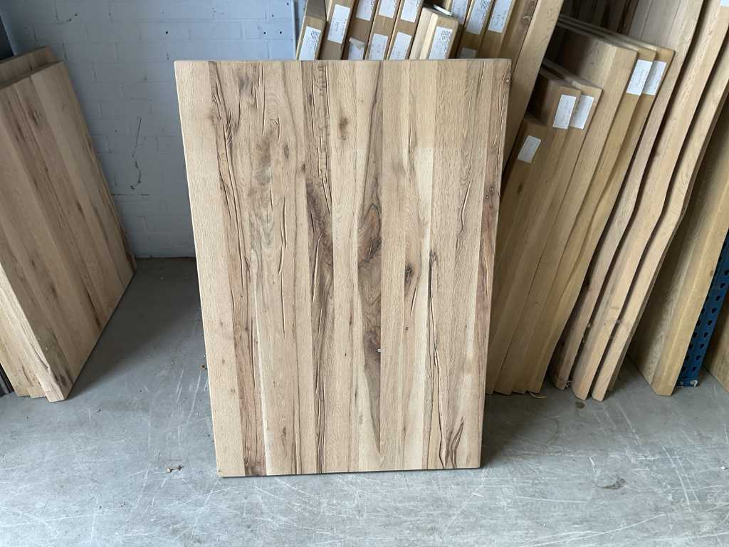 Oak table top 120x80 cm