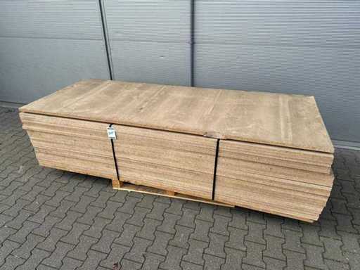 Pavimento in legno - chiuso 2700x1050mm (24x)