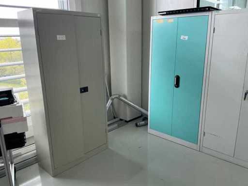 Dulapul de atelier metalic CP-Bär cu conținut (2x)