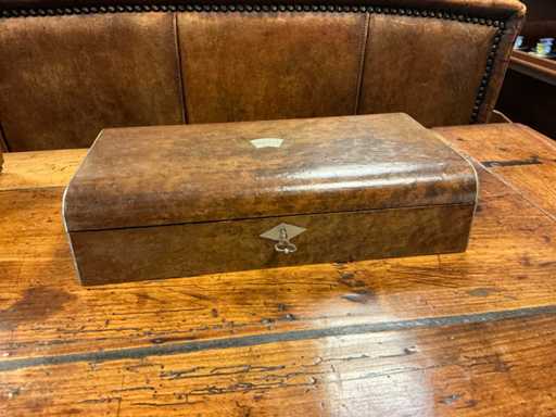 Opbergdoos voor speelkaarten - esdoorn