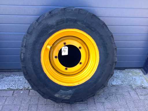 JCB Reservewiel Band, wiel en velg