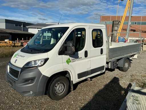 2016 Peugeot 2.2 HDI 335 Boxer van cu cabin? de echipaj ?i pod de înc?rcare