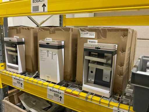 Ensembles de poignées de porte WC Cubic Long Shield 63/8 (6x)