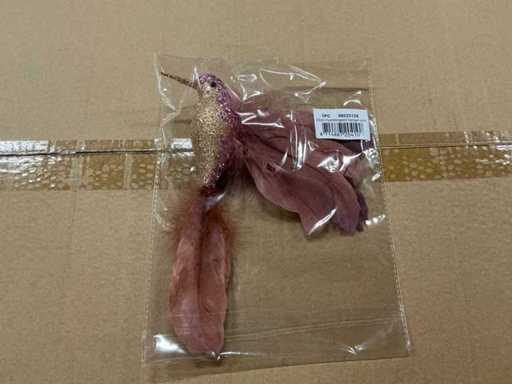 Lot 20 cm Koliber z wisiorkiem różowym (168x)