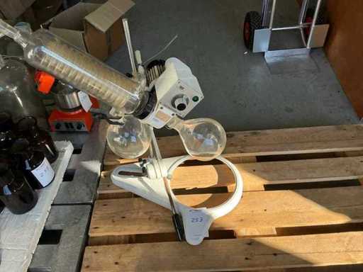 Büchi Rotavapor-R Rotopass complete. With speed control and adjustable height