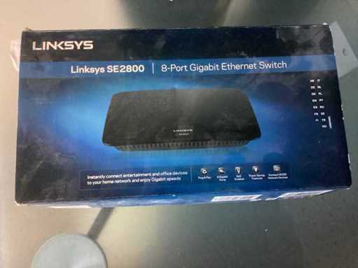 Linksys SE2800 8-portowy przełącznik Gigabit Ethernet