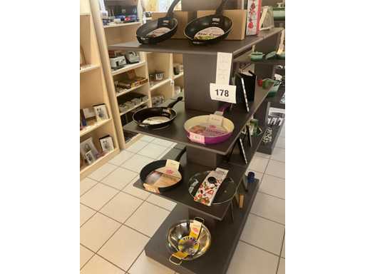 Ensemble de ustensiles GSW/SSW (6x) + couvercle en verre