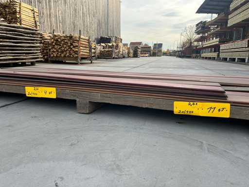 Purple Heart - Purple heart gevelplanken (15x)