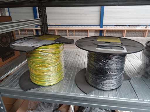 Helukabel - H05V2-K 1,00mm2 - Montagedraad 250mtr