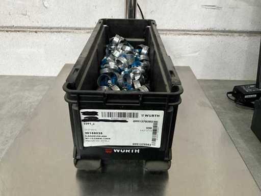 ABA 3.47 kg Slangklem 15-24 mm - 12 mm in stapelbare bak