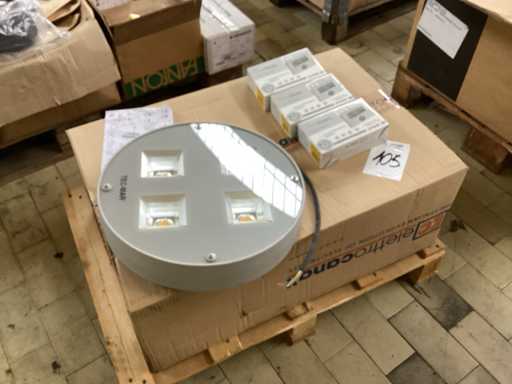 Ongebruikte elektrische apparatuur