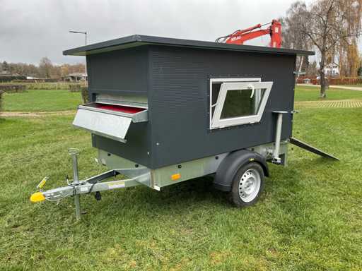 2024 Bogi/Humbaur Kippenmobiel Veeaanhangwagen/mobiel kippenhok