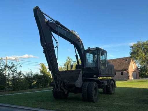 1998 Hyundai Robes-130W Banden graafmachine
