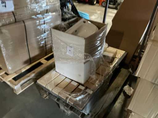 Batch of installation materials