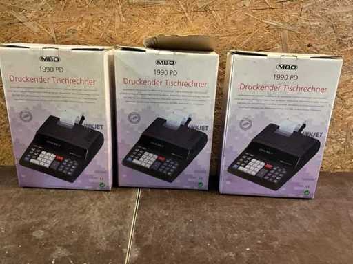 MBO 1990PD Kalkulator desktopowy (3x)