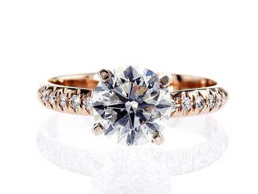 Magnifique bague de luxe diamant naturel 2,54 carats