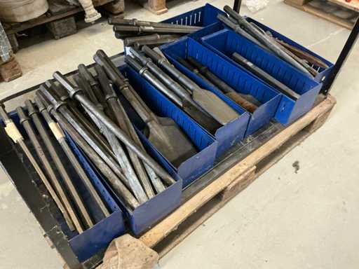 Demolition chisel, approx. 45 pcs.