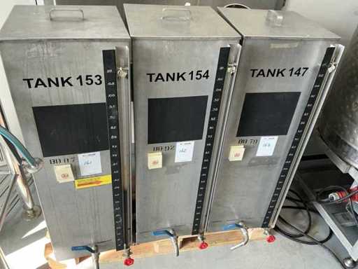 Stainless Steel Distillate maturation vessel 110 liters