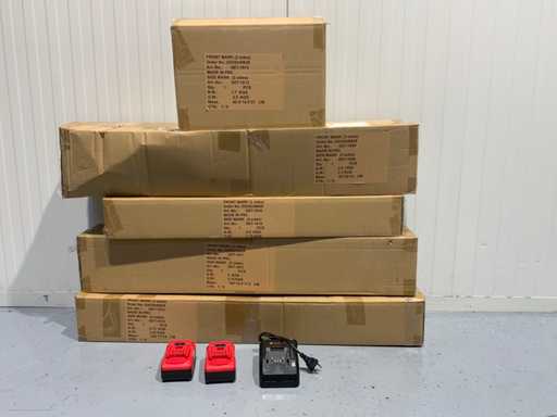 Geo - tuingereedschap op accu, 5 diverse apparaten