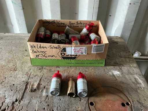 Bundle of Core Drill DM36mm