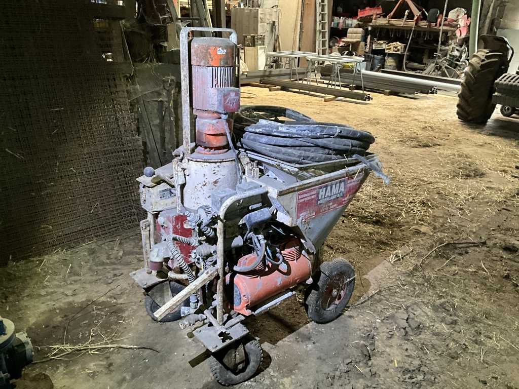 1997 Hama G4 plastering machine