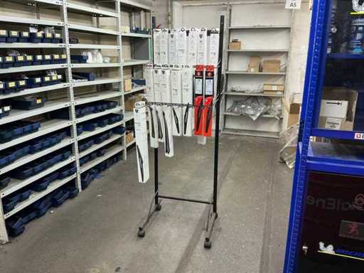 Displaystandaard voor ruitenwissers