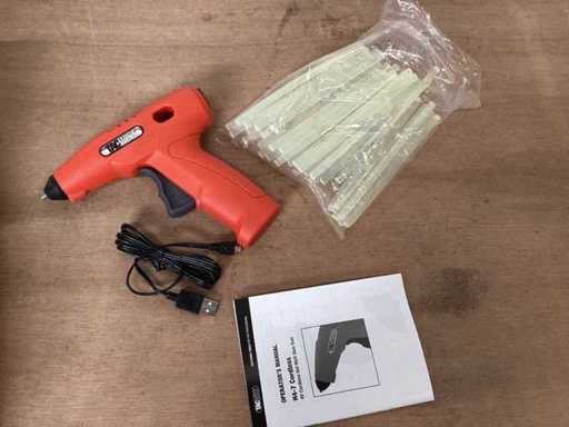 Pistola a colla tacwise ricaricabile (9x)