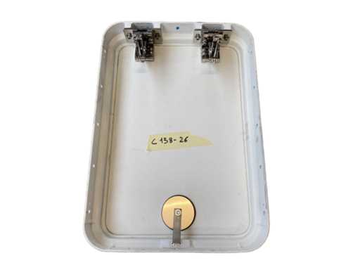 Custom Line Marine Vertical Gunbelle Flat Hatch White - 425480