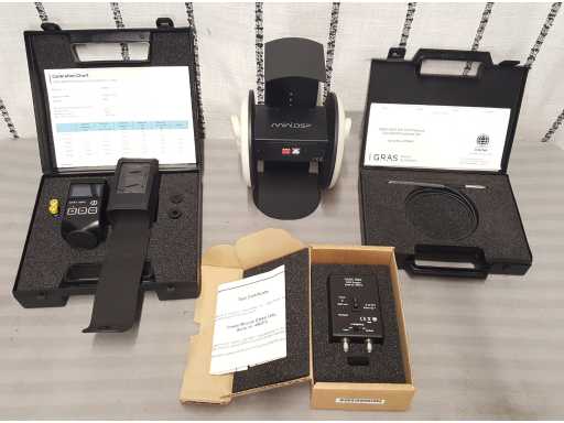 GRAS - 46DE + 42AG + 12AL + MiniDSP EARS - Sound and Vibration Measurement System