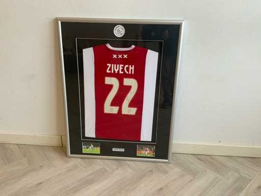 Hakim Ziyech gesigneerd Ajax shirt