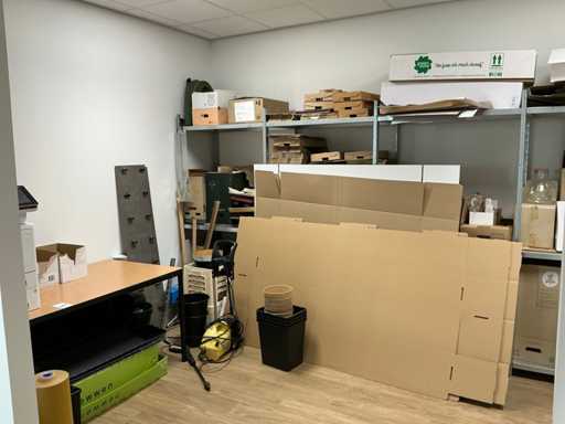 Zawartość przestrzeni/partii opakowań