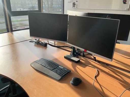 HP - HSA-B005DS - Docking station with screens