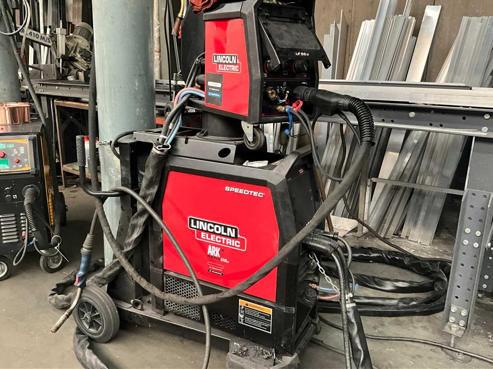 Lincoln electric Speedtec 400SP MIG welding machine