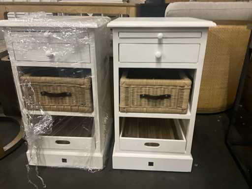 Riviera Maison Rangez und Plus Nachttisch 2er Set