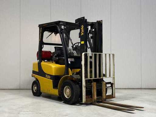 Yale - 2015 - GLP25VX - 3.29M Duplex, Side-Shift - Forklift
