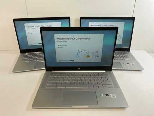 HP Pro C640 14", Core i5 10e génération, 8 Go de RAM, 64 Go de Chromebooks SSD à écran tactile (3x)
