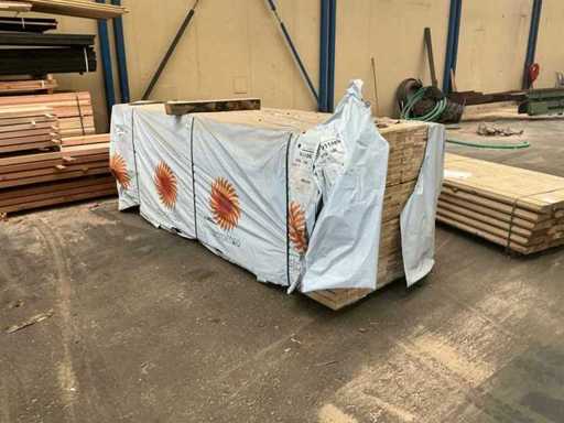 Vuren hout100x19mm (500x)