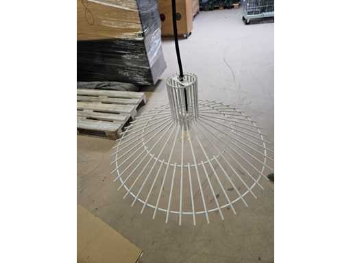 1x pendant lamp white D51cm x 24cm h
