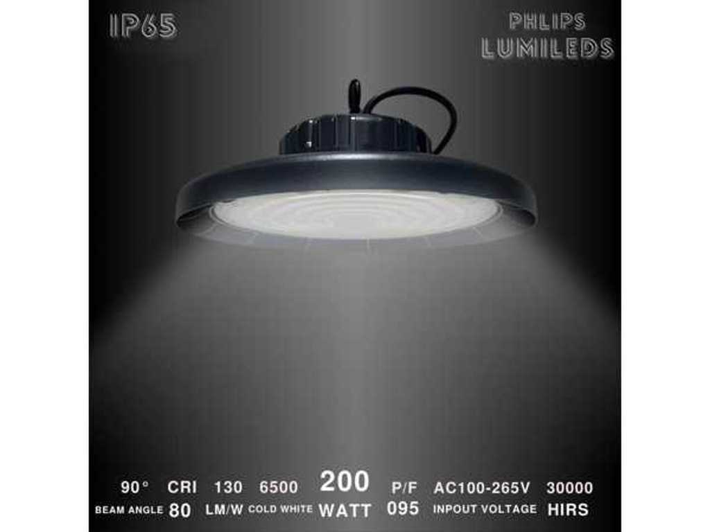 50 x Baia alta UFO 200W Lumileds Philips SMD 6500K