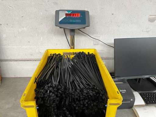 11.39 kg Professionele kwaliteit Kabelbinders zwart