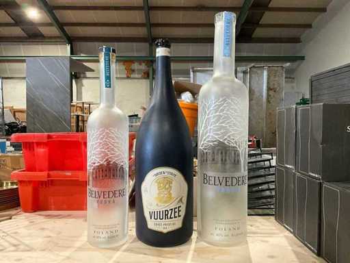 Sticlă decorativă (3x)