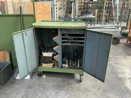 Gereedschapskast voor universele freesmachine